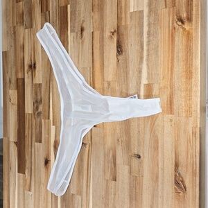 SKIMS Kim Kardashian Women's 4X Ultra Fine Mesh Thong Panties New w/ Tags!